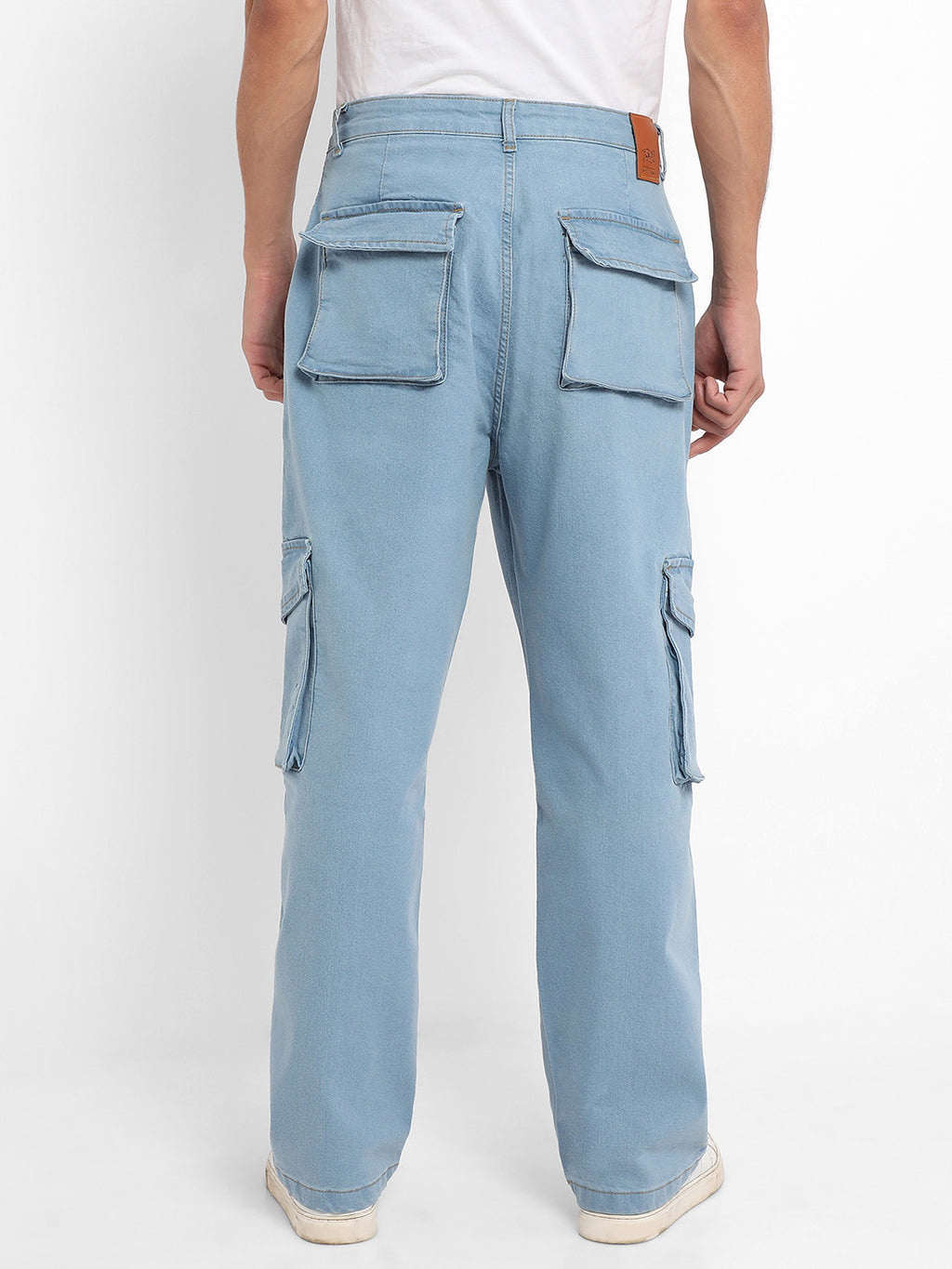Utility Cargo Denim Jeans