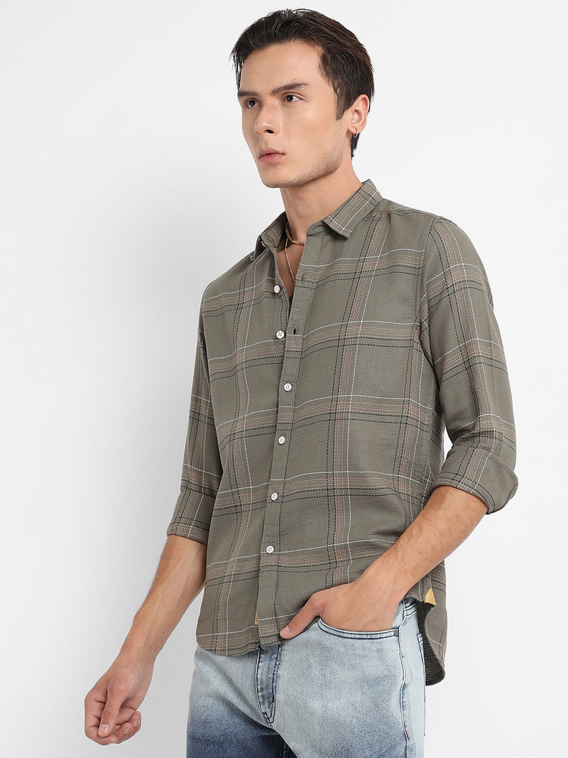 Maxi Tartan Plaid Shirt