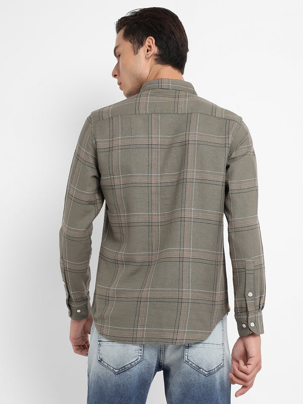 Maxi Tartan Plaid Shirt