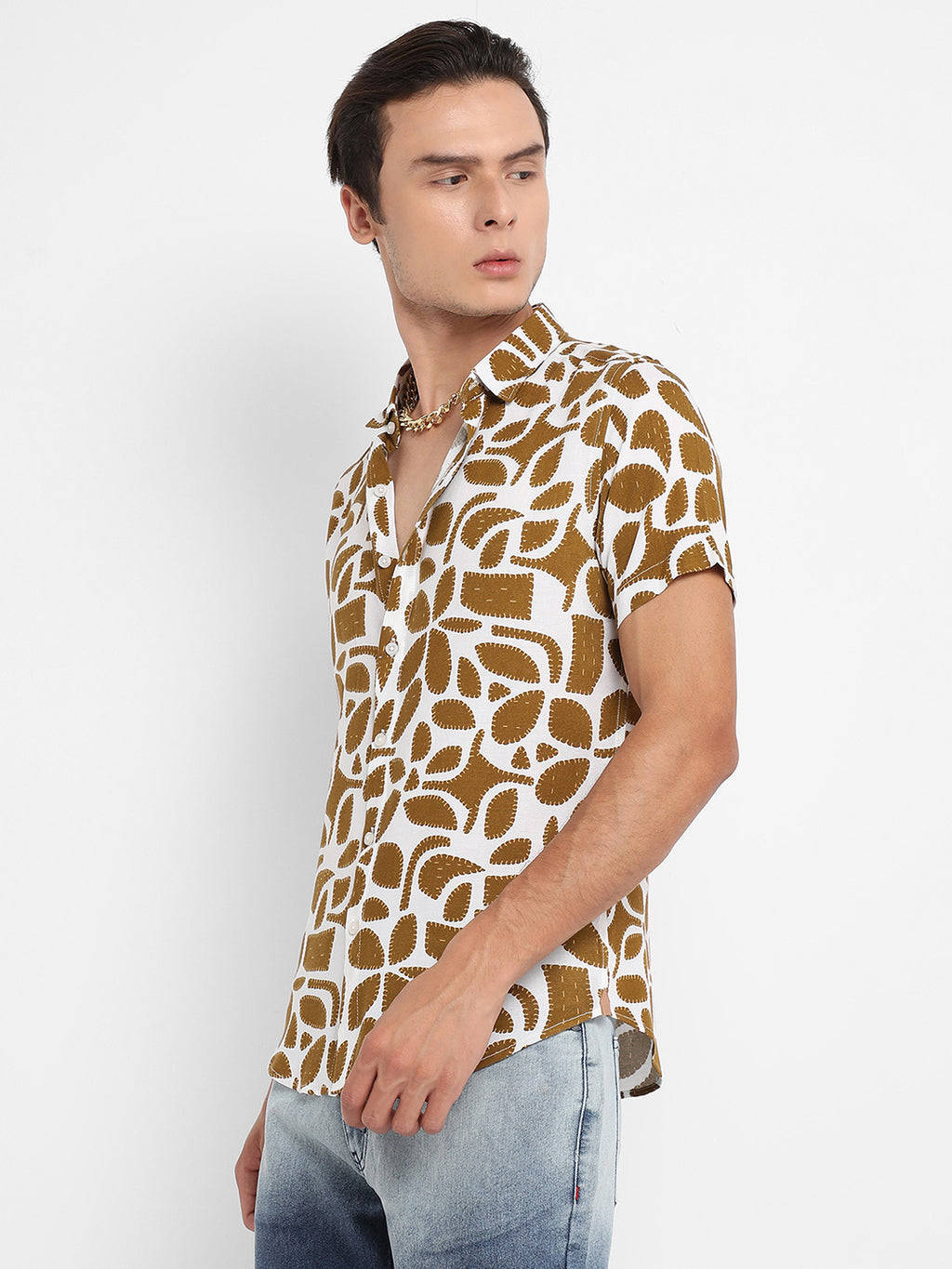 Contrast Block Shirt