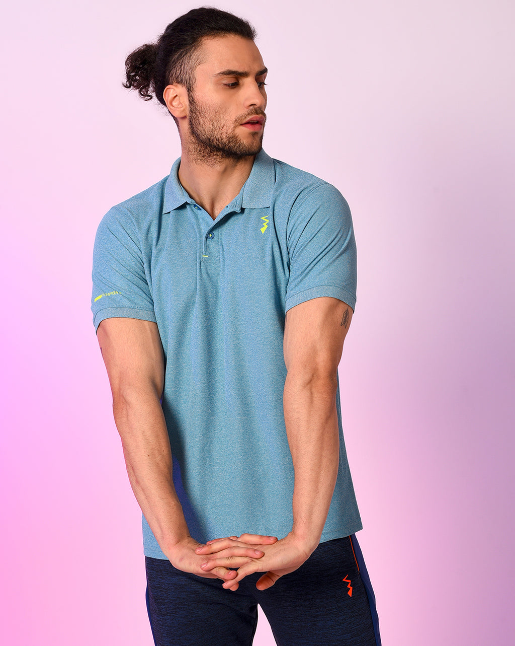 Pack Of 3 Slim Fit Active T-Shirts