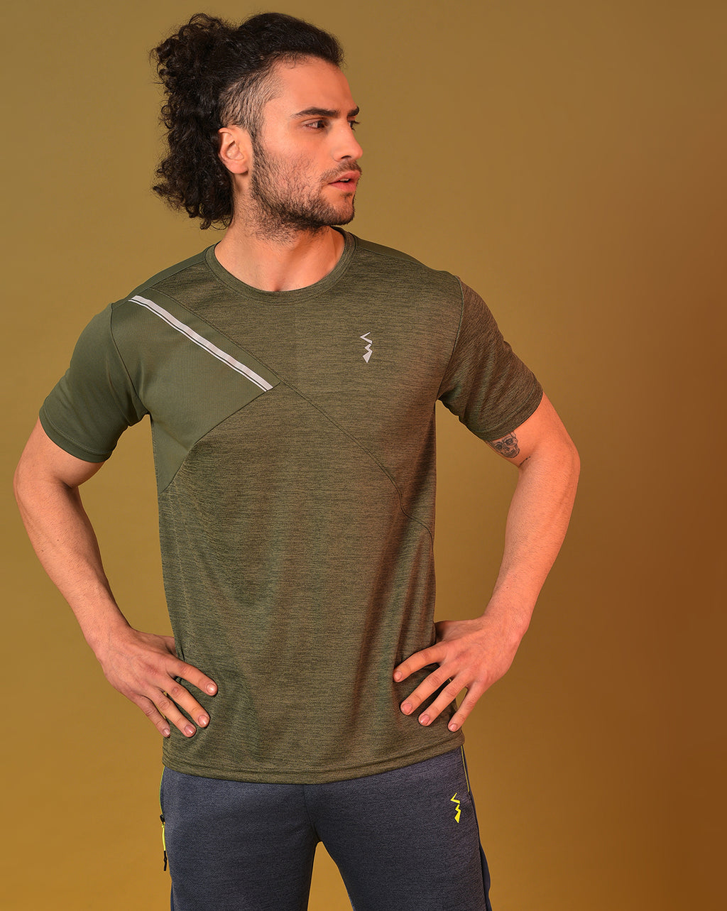 Pack Of 3 Slim Fit Active T-Shirts