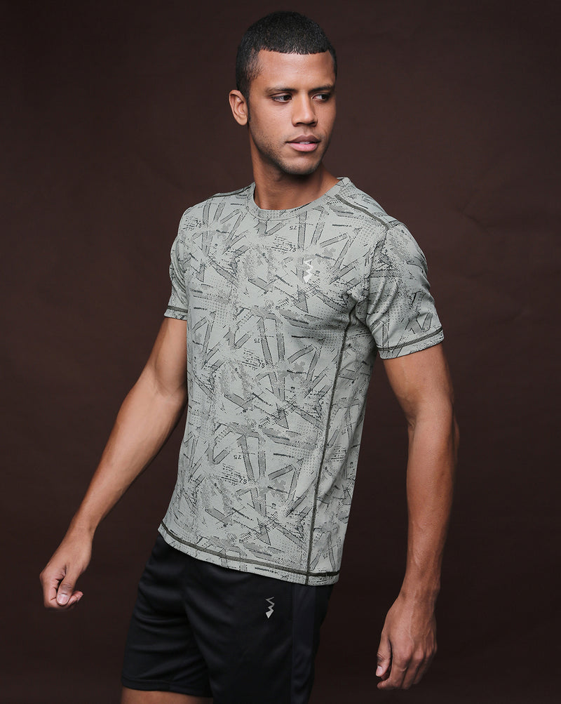 Pack Of 5 Slim Fit Active T-Shirts
