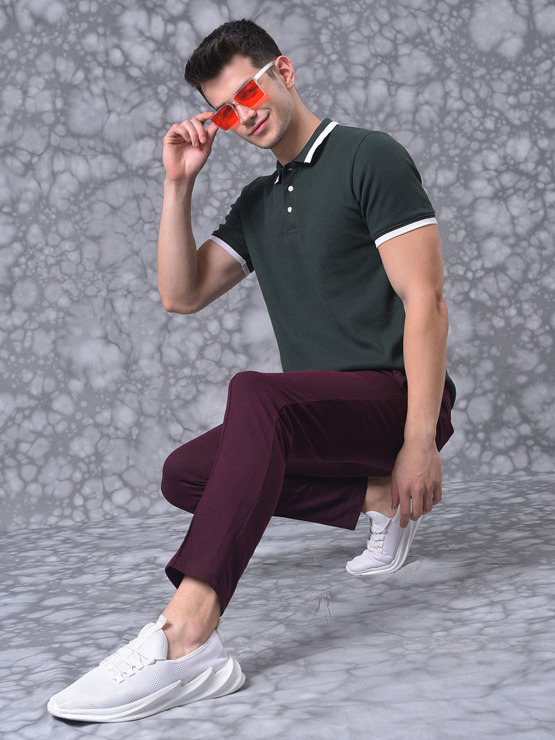 Trackpants With Self-Design Piping