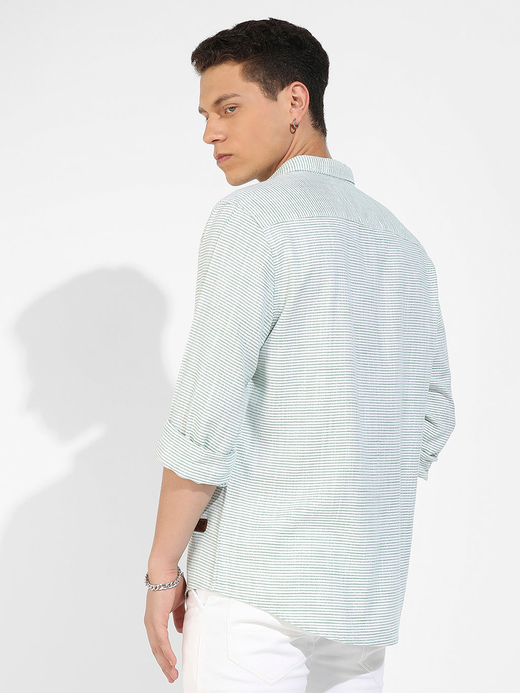 Horizontal Chalk Striped Shirt