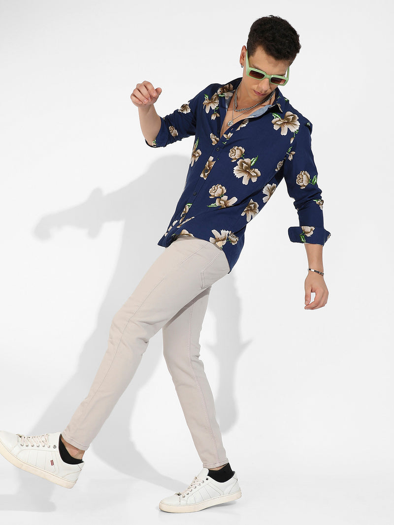 Floral Print Shirt