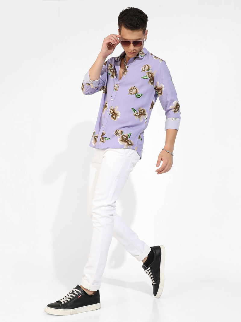 Floral Print Shirt