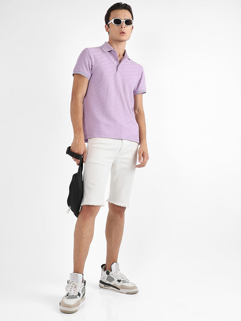 Self-Design Regital Striped T-Shirt