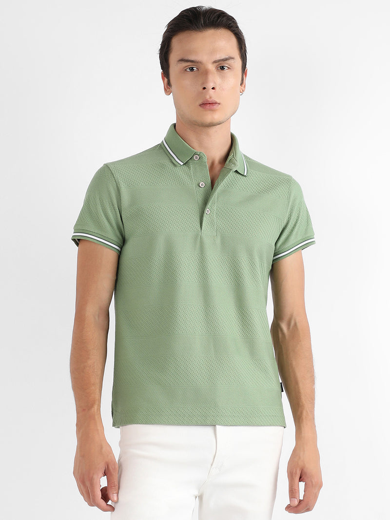 Self-Design Horizontal Striped T-Shirt