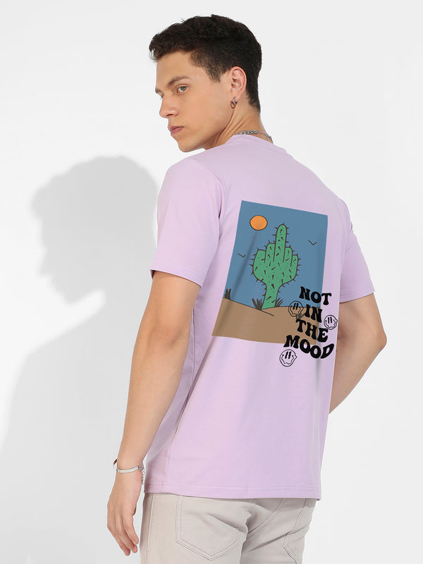 Lilac Basic Regular Fit T-Shirt