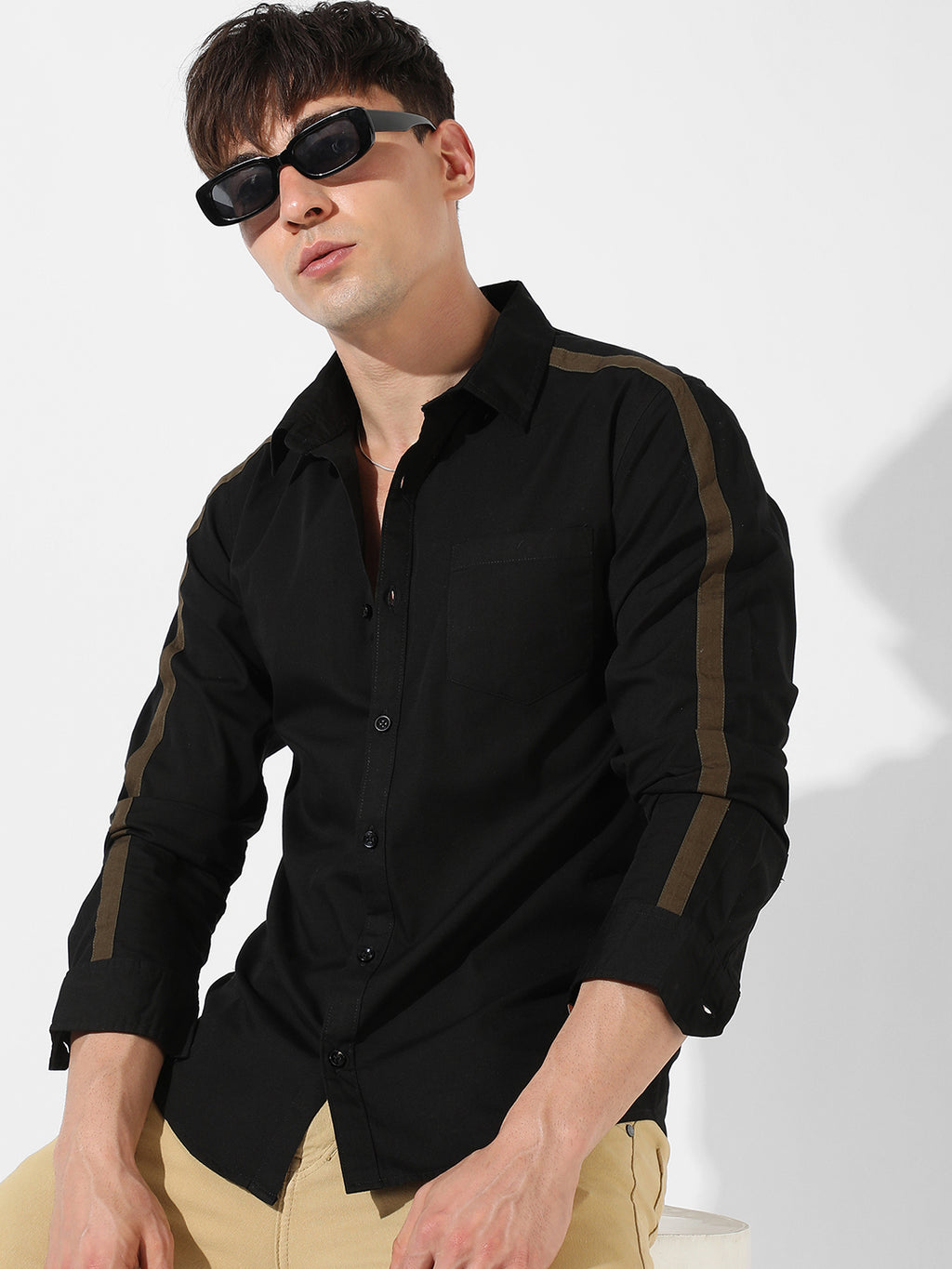 Side Striped Shirt