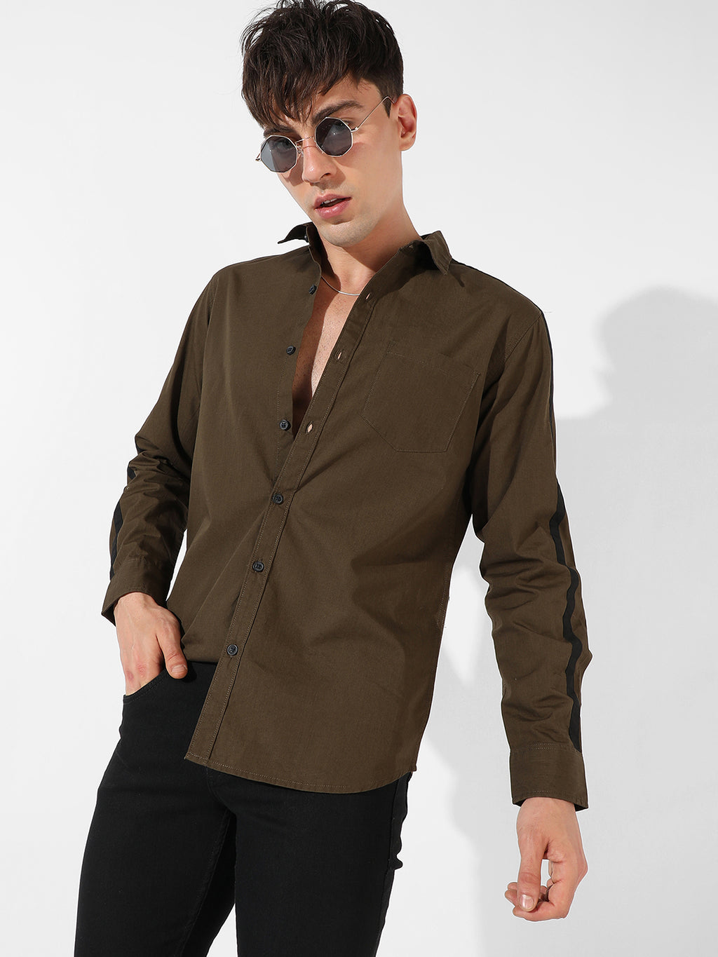 Side Striped Shirt
