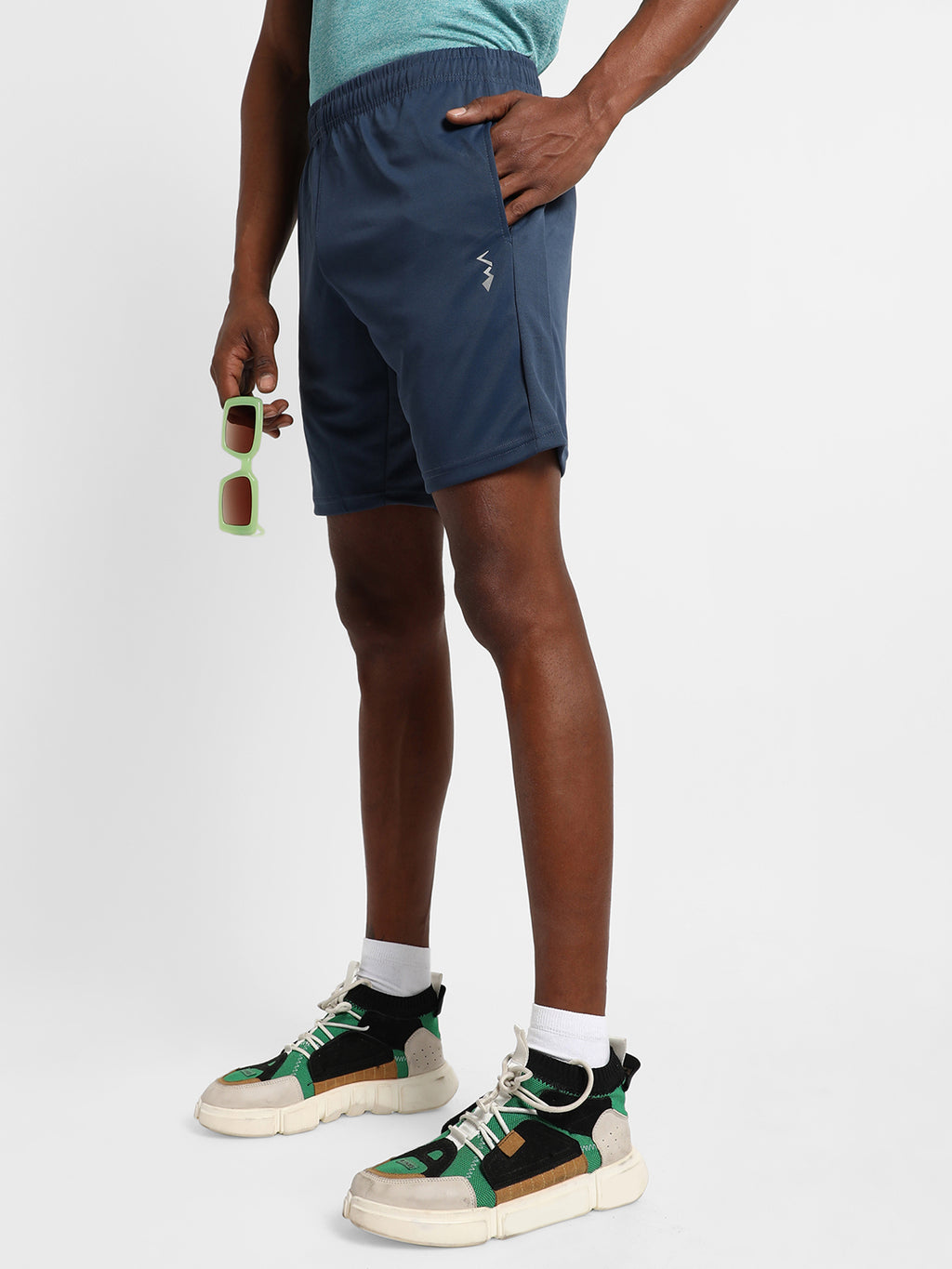 Solid Casual Shorts