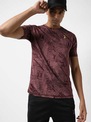Printed Activewear T-Shirt
