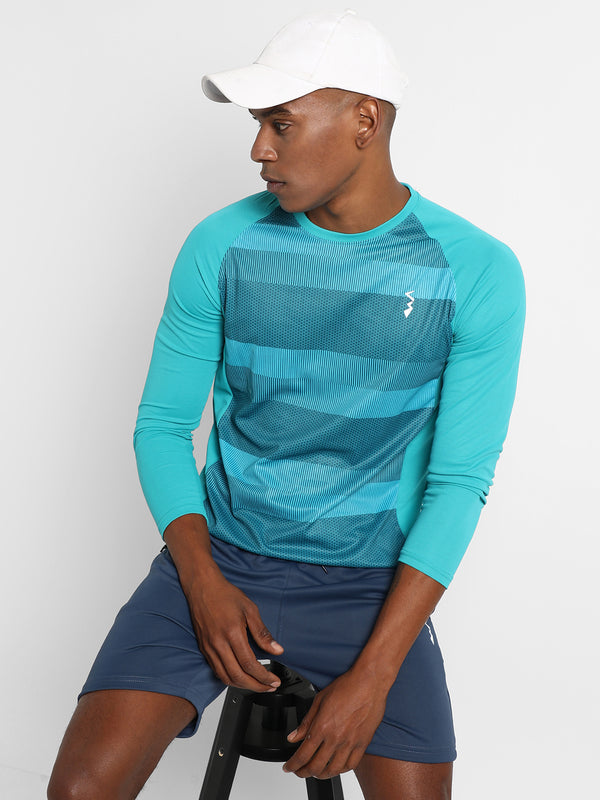 Printed Activewear T-Shirt