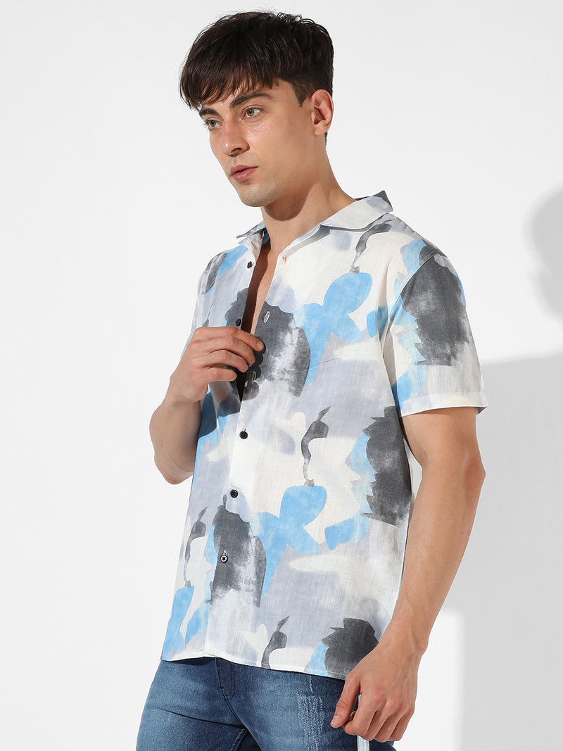 Tie-Dye Casual Shirt
