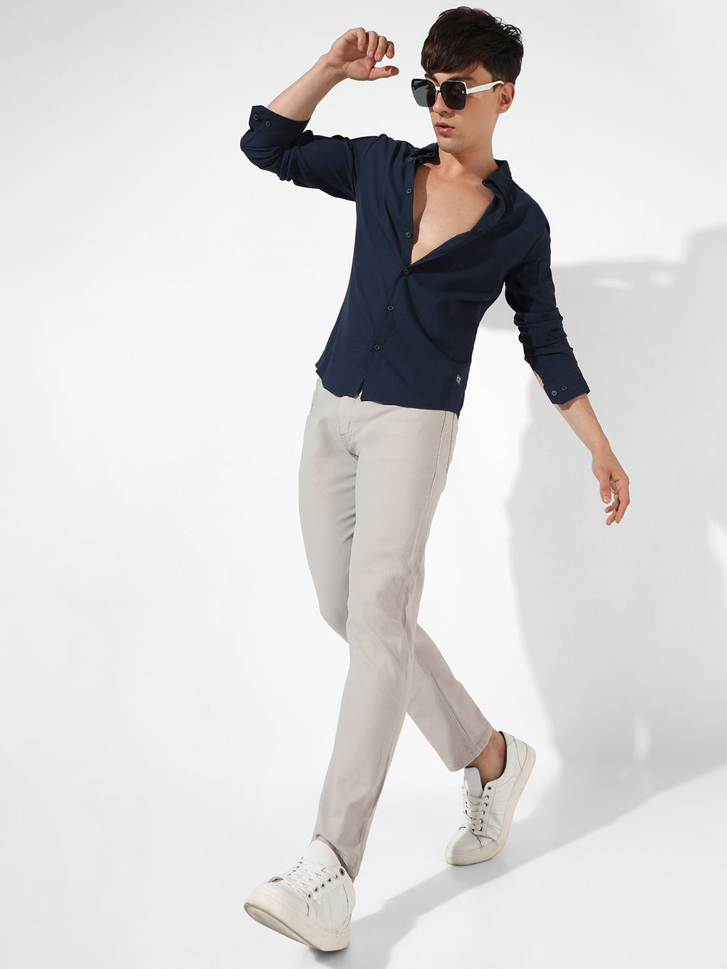 Solid Casual Shirt