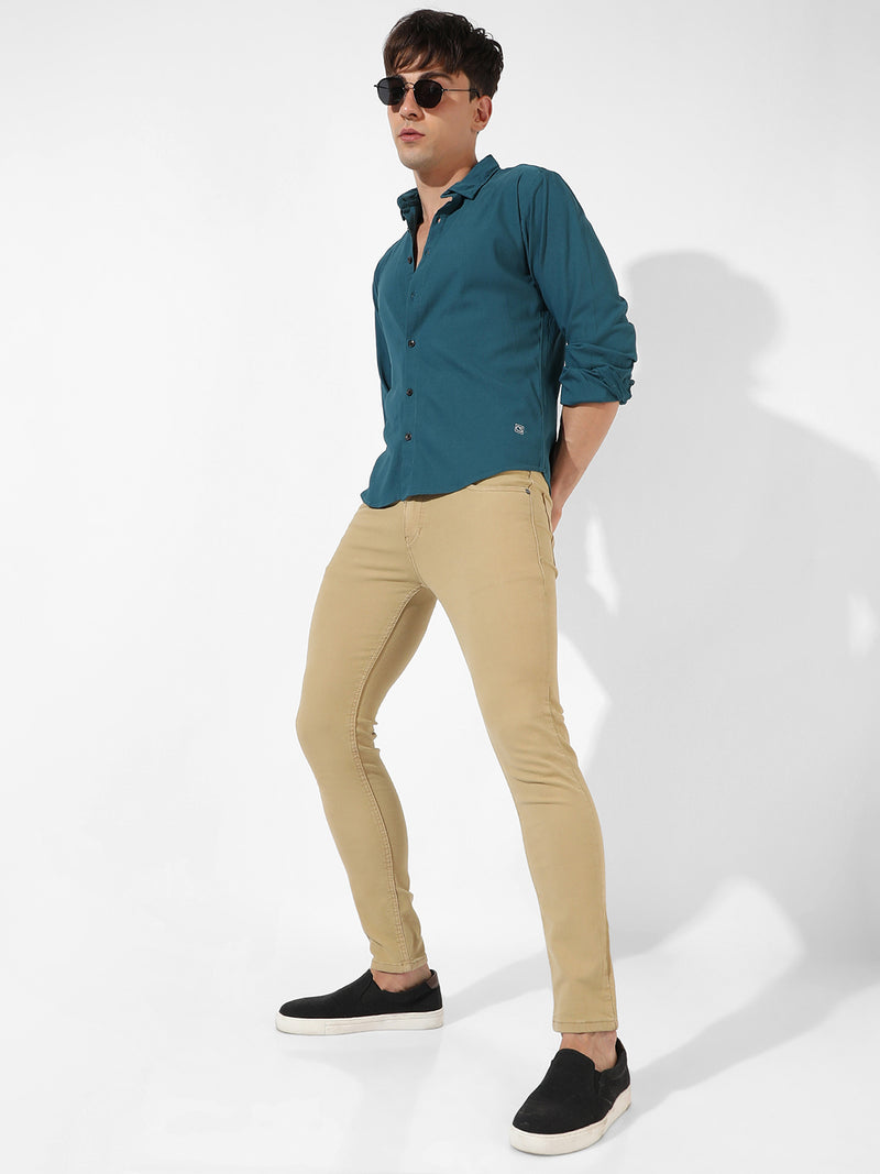 Solid Casual Shirt