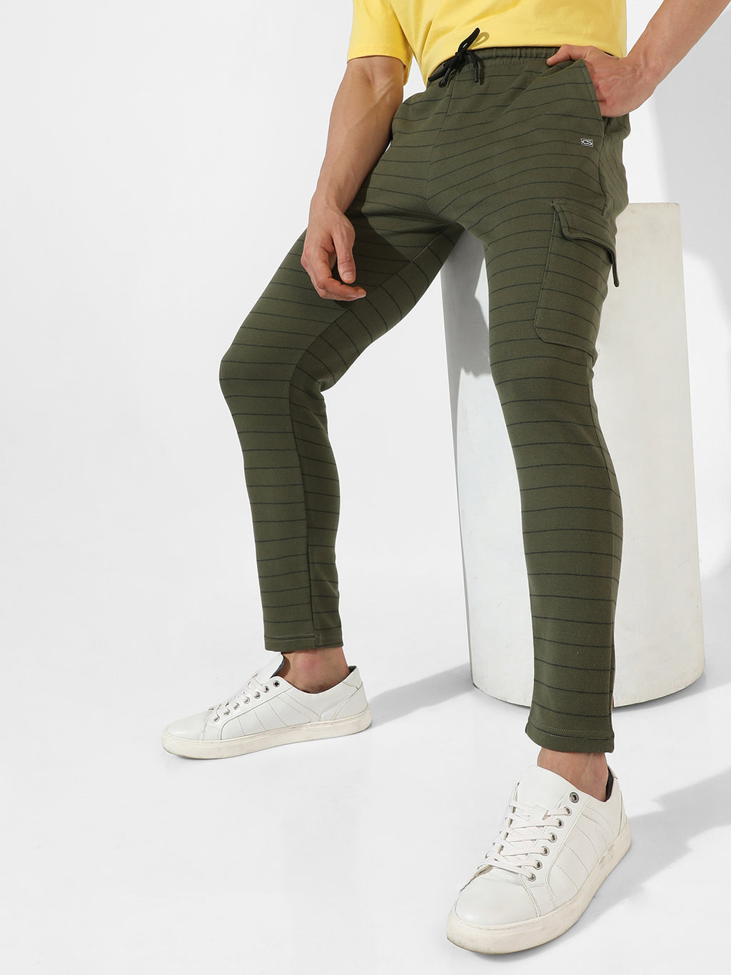 Striped Joggers