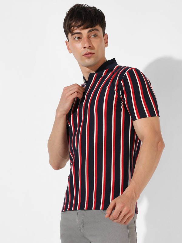 Striped Casual T-Shirt