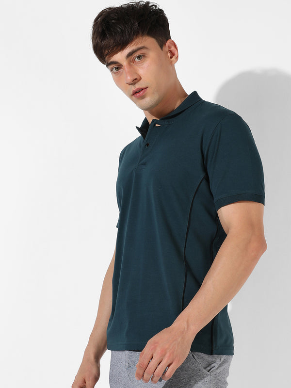 Solid Casual T-Shirt