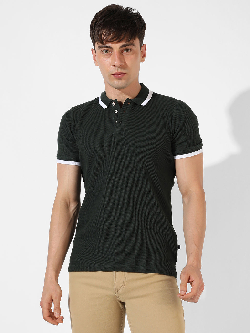 Solid Casual T-Shirt