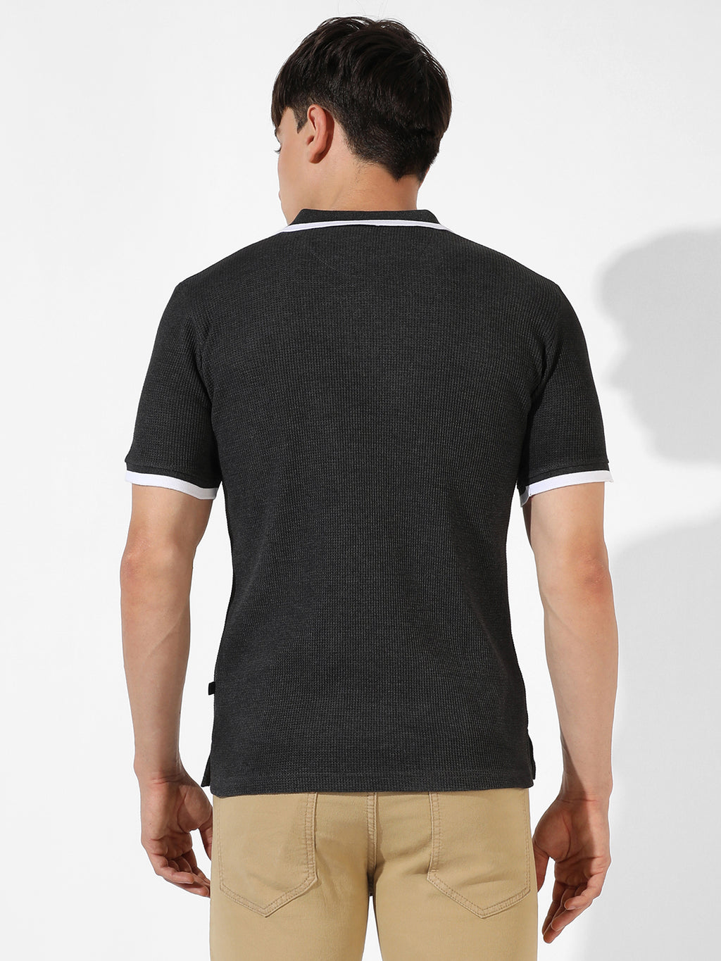 Solid Casual T-Shirt