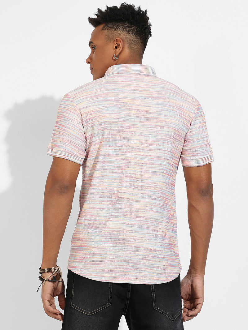 Honeycomb Knit Shirt