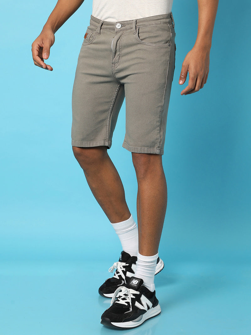 Chino Denim Shorts