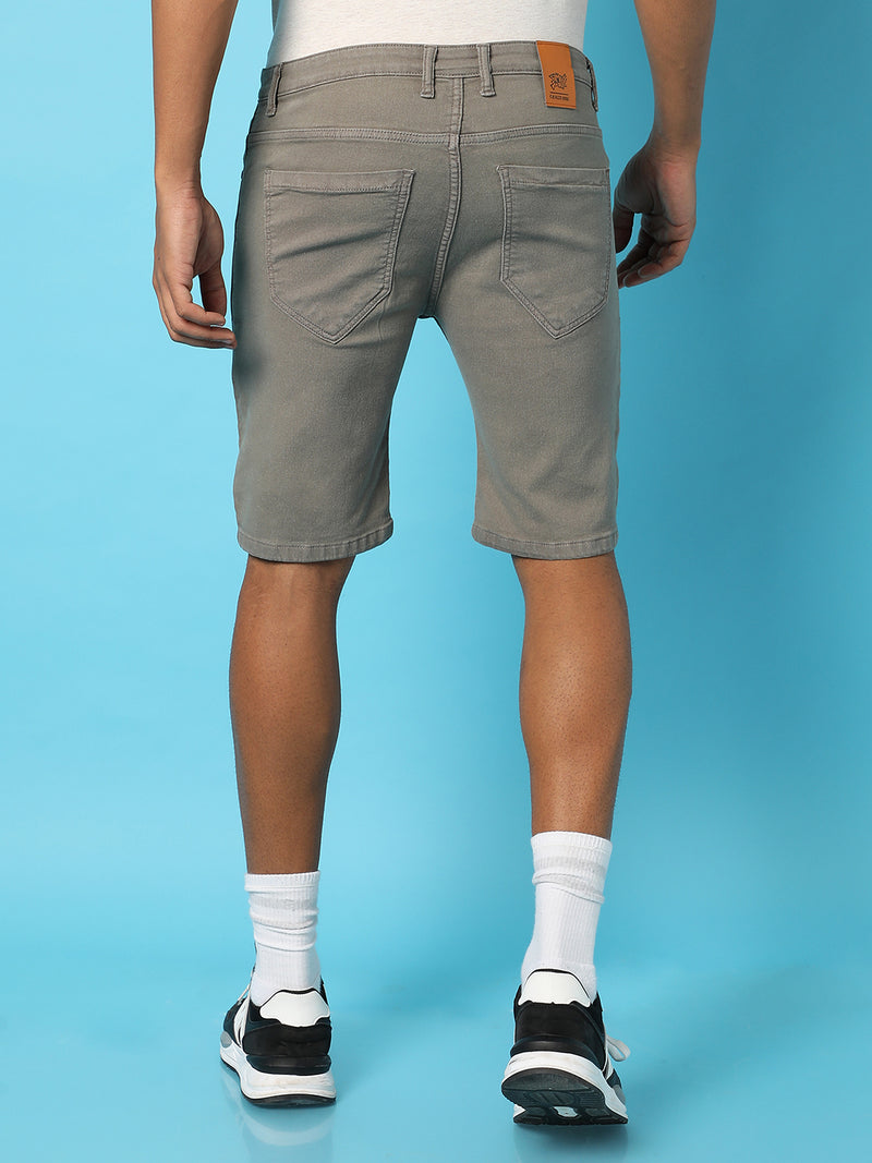 Chino Denim Shorts