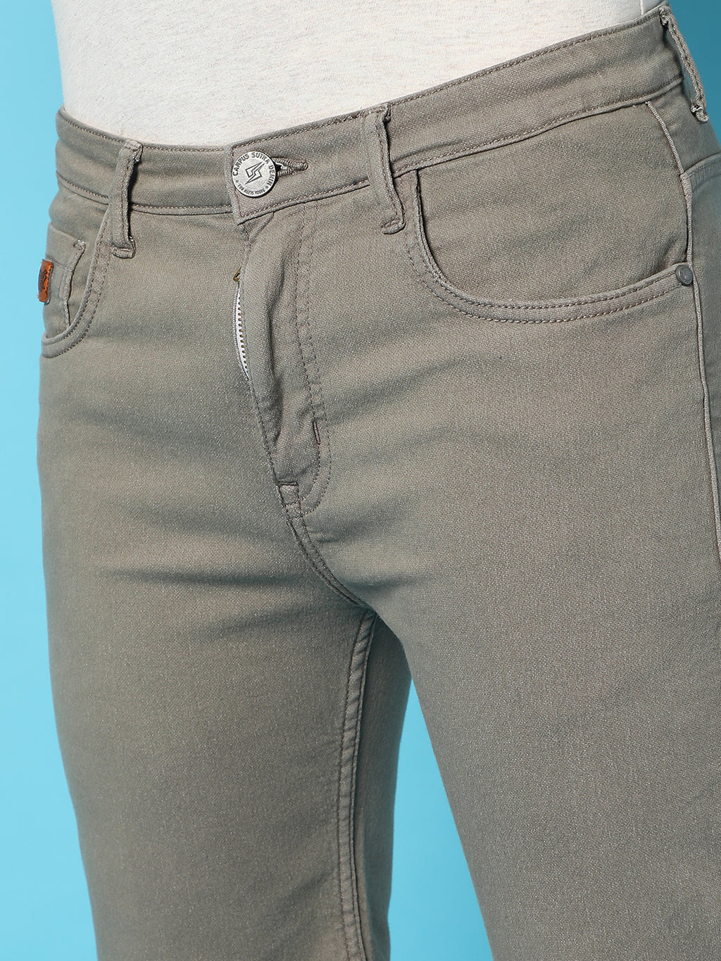Chino Denim Shorts
