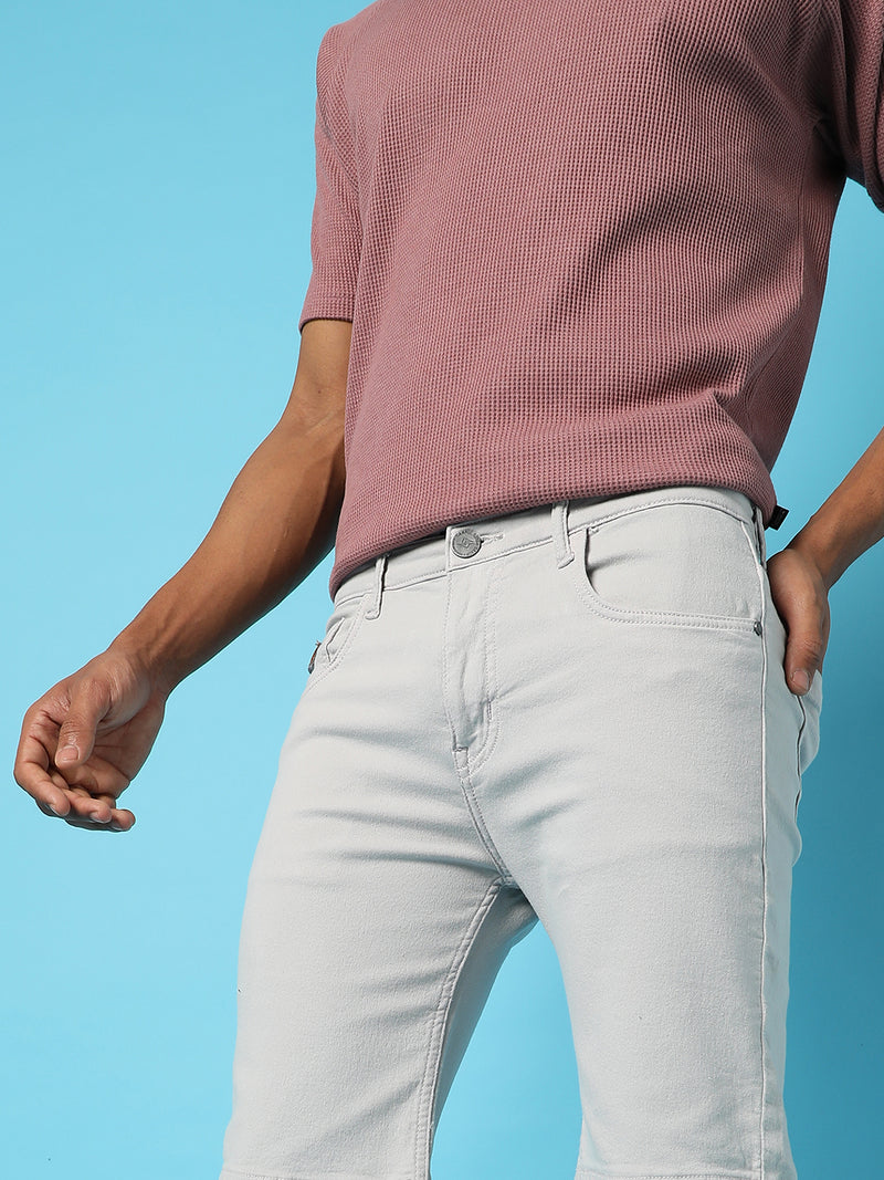 Chino Denim Shorts