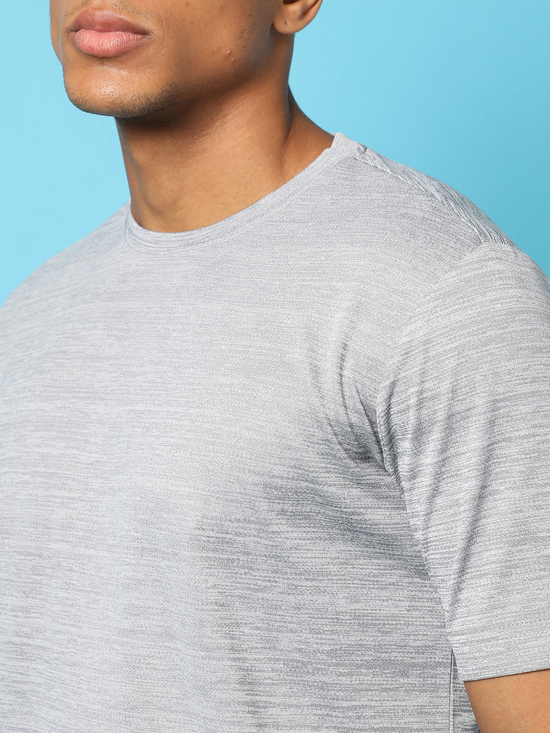 Solid Round Neck T-Shirt