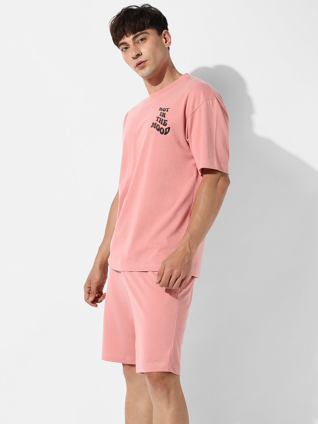 Peach Cupid Oversized Co-Ord Set
