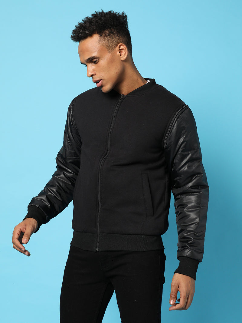 Solid Zipper Jacket