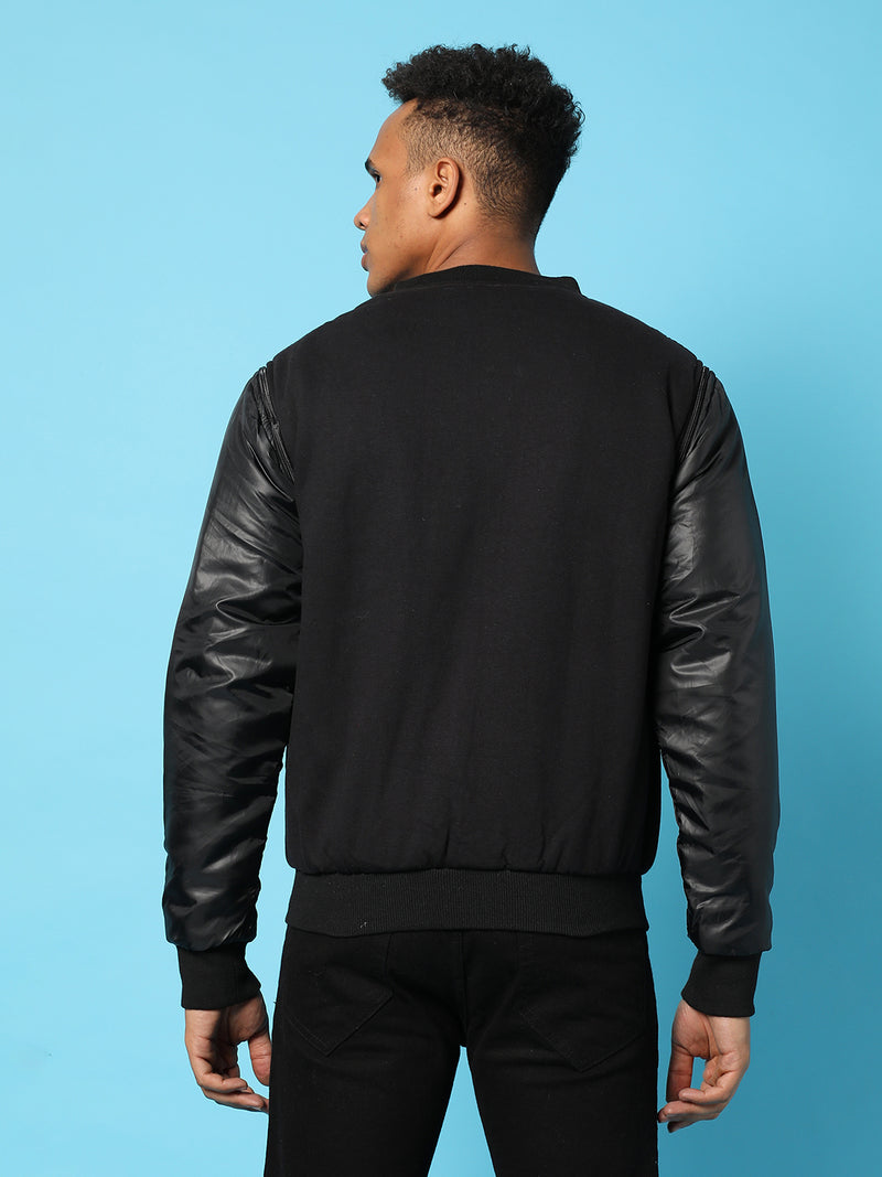 Solid Zipper Jacket