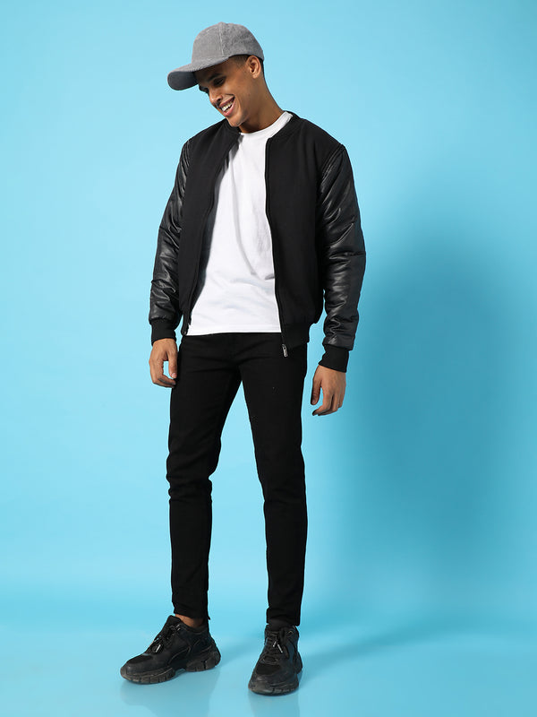 Solid Zipper Jacket